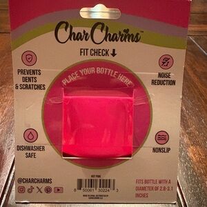 Char Charms Hot Pink Bottle Boot